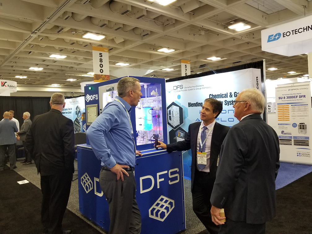 DFS Chemical Blender Display at Semicon West 2019