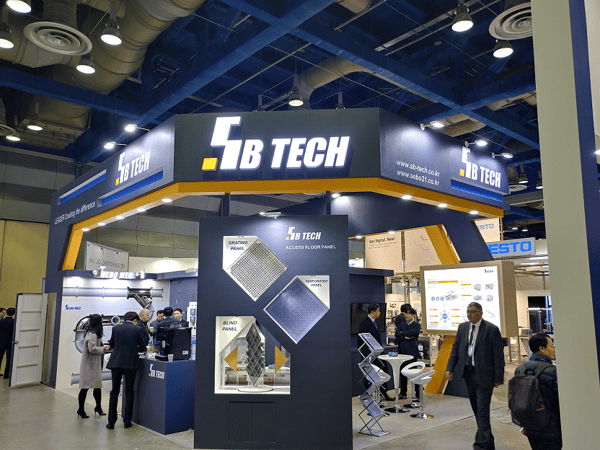 SB Tech Booth at Semicon Korea 2019