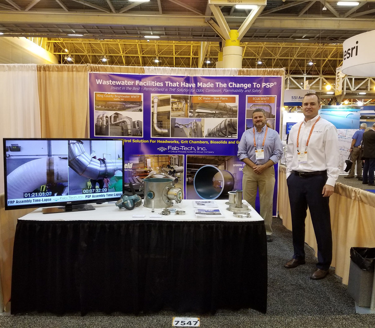 PSP on display at WEFTEC 2018