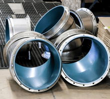 research lab fume exhaust duct